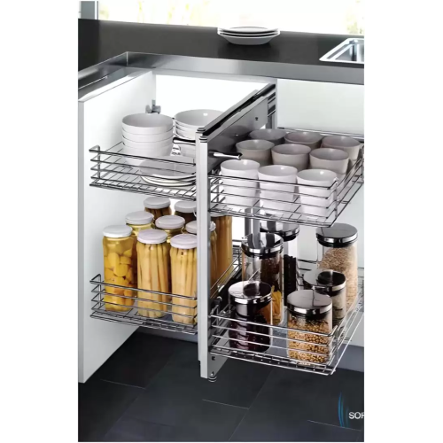 Kệ Góc Kéo Inox 304 (101011 – 450mm) – Higold