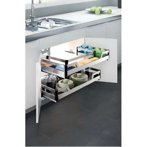 Rổ Xoong Dưới Bồn Rửa Giảm Chấn Inox 304 (303223, 303224) – Higold