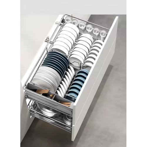 Kệ Chén, Dĩa, Muỗng, Thìa Phủ Nano Xám (303402S, 303404S, 303405S) – Higold