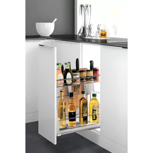 Kệ Đựng Gia Vị Ray Giảm Chấn Inox 304 (306031 – 300mm) – Higold