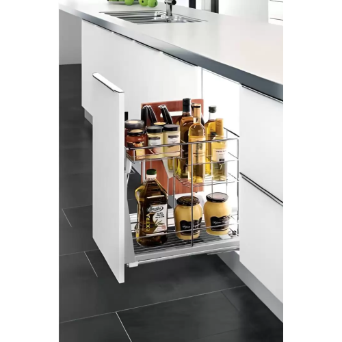 Kệ Đựng Gia Vị Ray Giảm Chấn Inox 304 (306041 – 400mm) – Higold