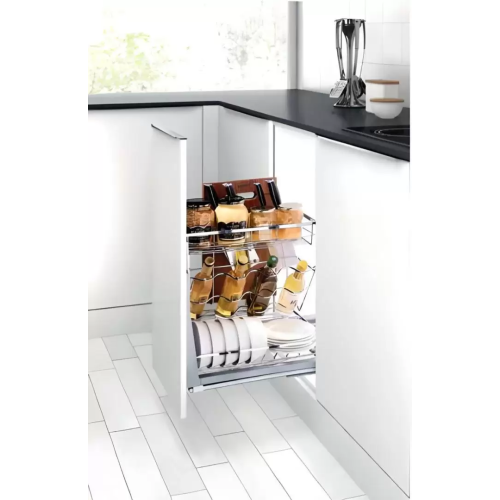 Kệ Gia Vị Dụng Cụ Diamond Giảm Chấn Inox 304 (306052 – 450mm) – Higold