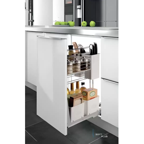 Kệ Gia Vị Dụng God Ray Giảm Chấn Inox 304 (306061 – 300mm) – Higold