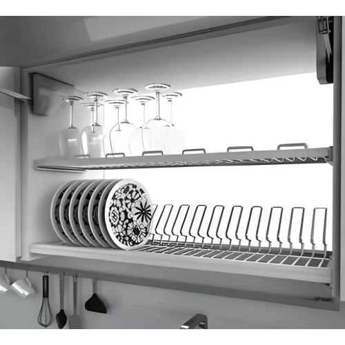 Kệ Chén 2 Tầng Âm Tủ Inox 304 (401151, 401152, 401153, 401154) – Higold