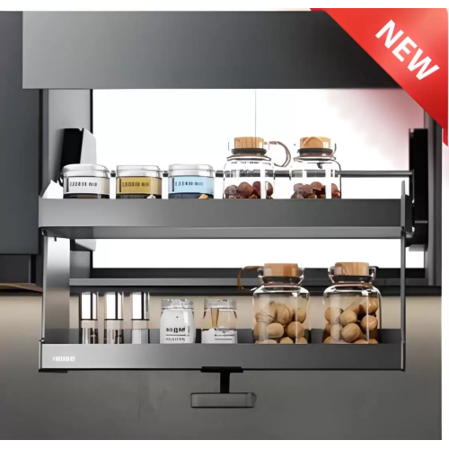 Kệ Kéo Thực Phẩm 2 Tầng Nhôm Xingfa (401281-401282-401283-401284) – Higold