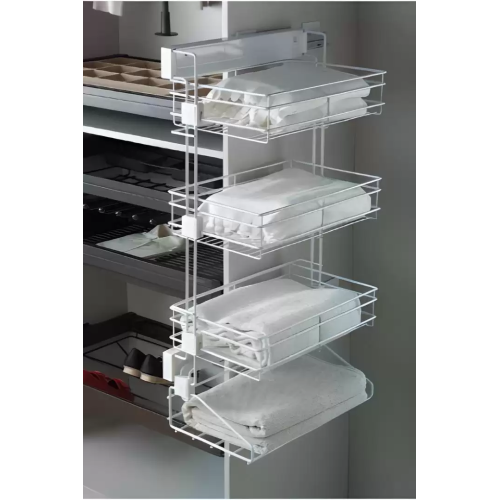 Kệ Khăn 4 Tầng Giảm Chấn (4515L/R – 400mm) – Higold