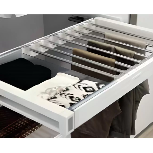 Kệ Đựng Khăn, Quần, Áo Trắng (703182 – 800mm) Higold