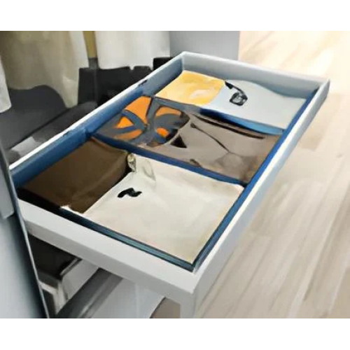 Kệ Đựng Quần Áo Giảm Chấn Trắng (703185 – 900mm) – Higold