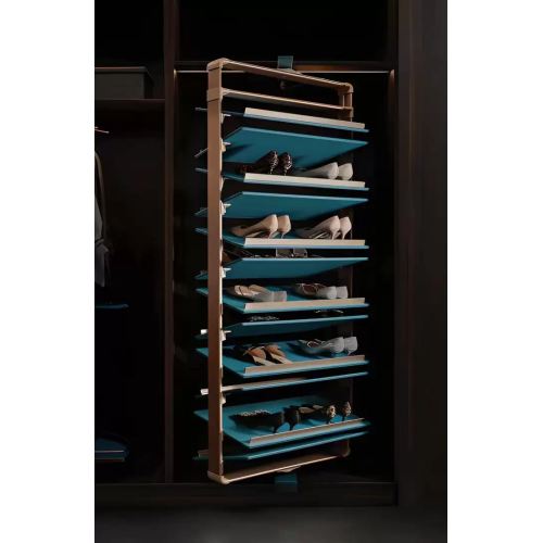 Kệ Giày Xoay 6 Tầng Xanh (703592 – 800mm) – Higold