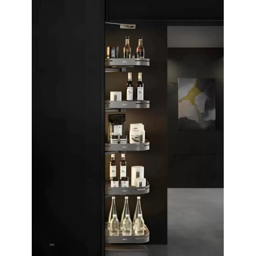 Kệ Xoay 5 Tầng Nhôm Xingfa (202295 – 600mm) – Higold