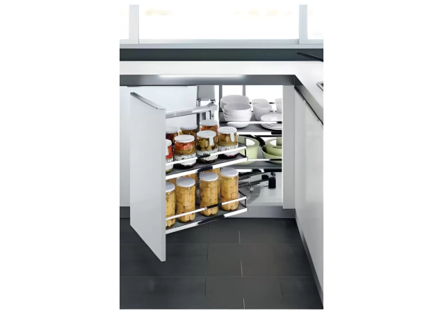 Kệ Góc Trái - Phải Diamond Màu Inox (101035, 101036) – Higold