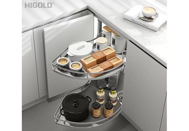 Mâm Xoay Góc Hình Lá Platium 3.0 Diamond (101071 – 101072) – Higold