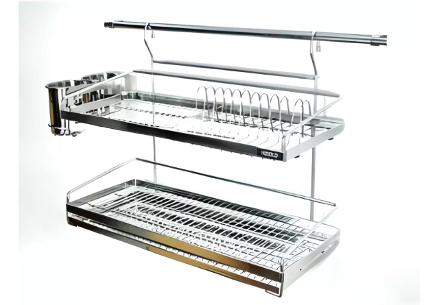 Kệ Chén Hai Tầng + Thanh Treo (201026, 201027, 201028, 201029) – Higold