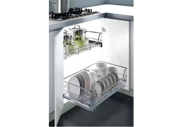 Kệ Chén Dĩa Ray Giảm Chấn (301607, 301601, 301606, 301602, 301603) – Higold