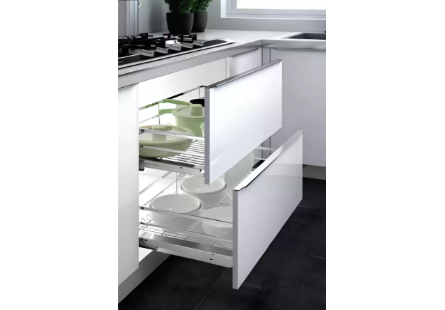 Kệ Chén, Dĩa Diamond Giảm Chấn Bắt Mặt Hộc Inox 304 (303502, 303504, 303505) – Higold