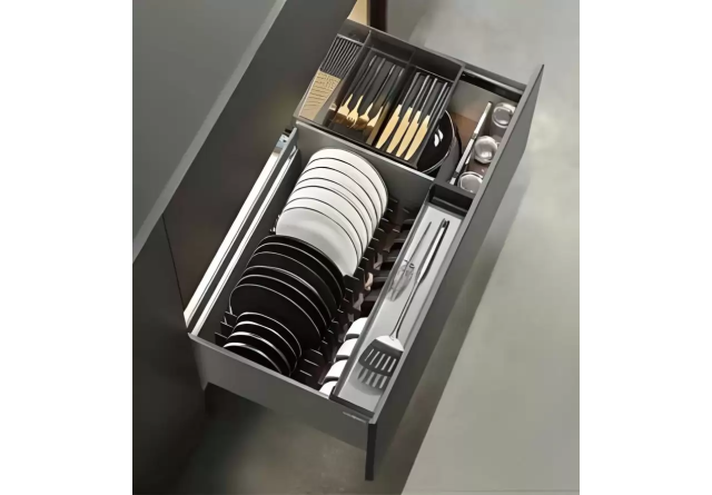 Kệ Đựng Chén, Dĩa, Muỗng Nhôm Xingfa (303582-303581) – Higold