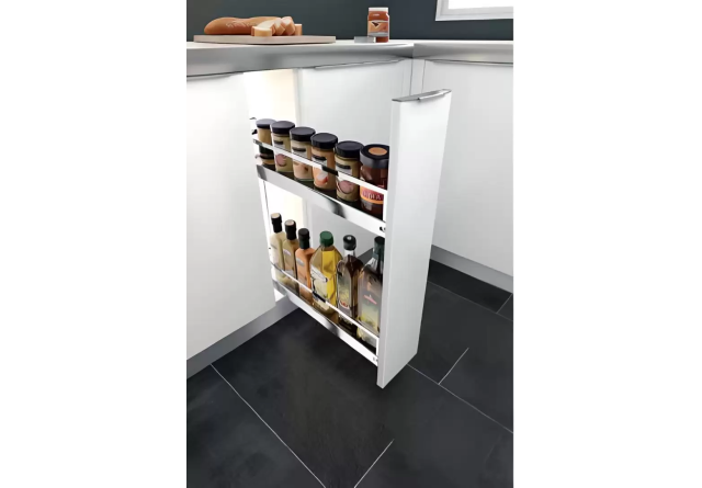 Kệ Gia Vị Dụng Cụ Diamond Màu Inox (304221 – 150mm) – Higold