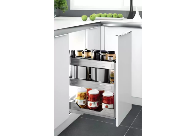 Kệ Gia Vị Dụng Cụ Inox Bản Ray Giảm Chấn Inox 304 (306002, 306003) – Higold