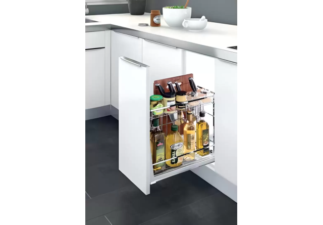 Kệ Gia Vị Dụng Cụ Diamond Giảm Chấn Inox 304 (306034 – 300mm) – Higold