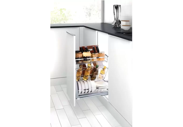 Kệ Gia Vị Dụng Cụ Diamond Giảm Chấn Inox 304 (306052 – 450mm) – Higold