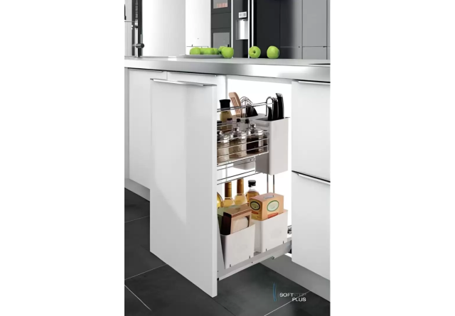 Kệ Gia Vị Dụng God Ray Giảm Chấn Inox 304 (306061 – 300mm) – Higold