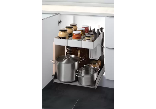 Kệ Gia Vị Dụng Cụ Noah Giảm Chấn Inox 304 (306073 – 600mm) – Higold