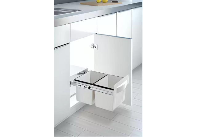 Thùng Rác 2 Ngăn (307013 – 400mm) – Higold