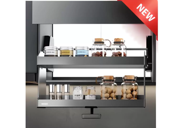 Kệ Kéo Thực Phẩm 2 Tầng Nhôm Xingfa (401281-401282-401283-401284) – Higold