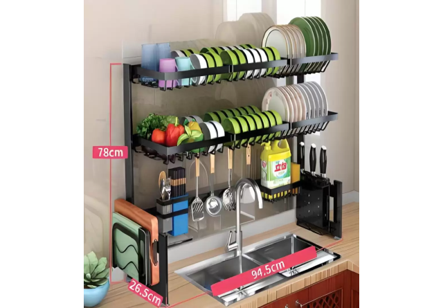 Kệ Chén 2 Tầng Đa Năng (403195) – Higold