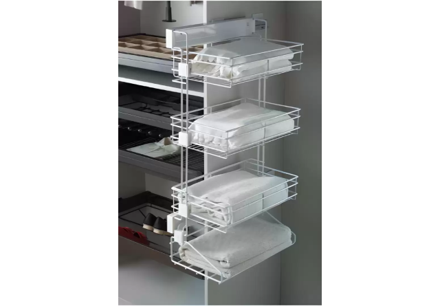 Kệ Khăn 4 Tầng Giảm Chấn (4515L/R – 400mm) – Higold