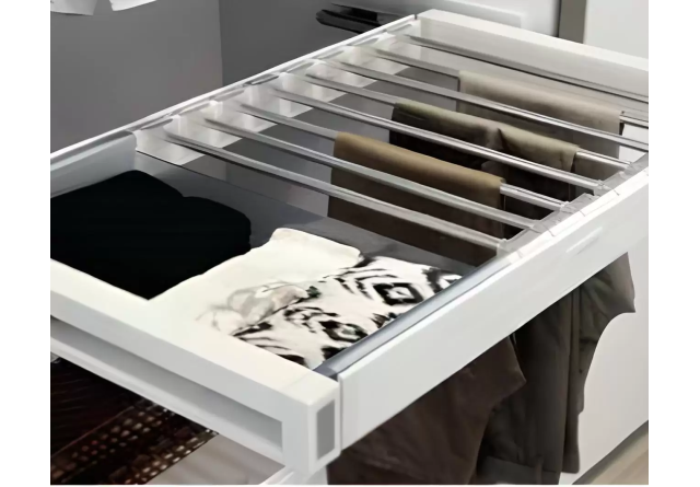 Kệ Đựng Khăn, Quần, Áo Trắng (703182 – 800mm) Higold