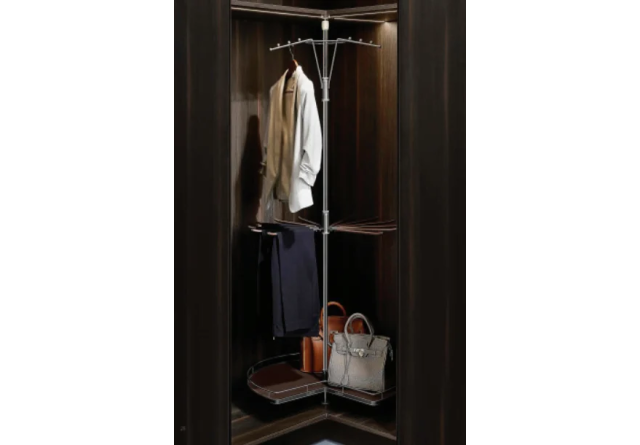 Kệ Treo Túi Xách Góc Màu Nâu (703552S – 900mm) – Higold