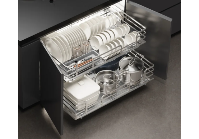 Kệ đựng xoong, nồi Diamond 2.0 inox 304 (301531, 301532, 301534, 301535) – Higold