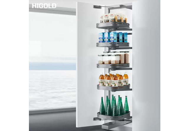 Kệ Xoay 6 Tầng Nhôm Xingfa (202294 - 202295 - 202296)