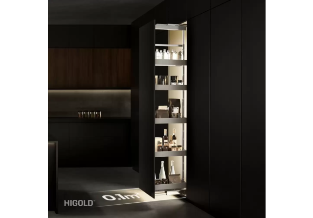 Kệ Kéo 6 Tầng Nhôm Xingfa (201185 – 400mm) – Higold